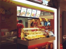 連鎖店廣告燈箱-超級雞車(chē)